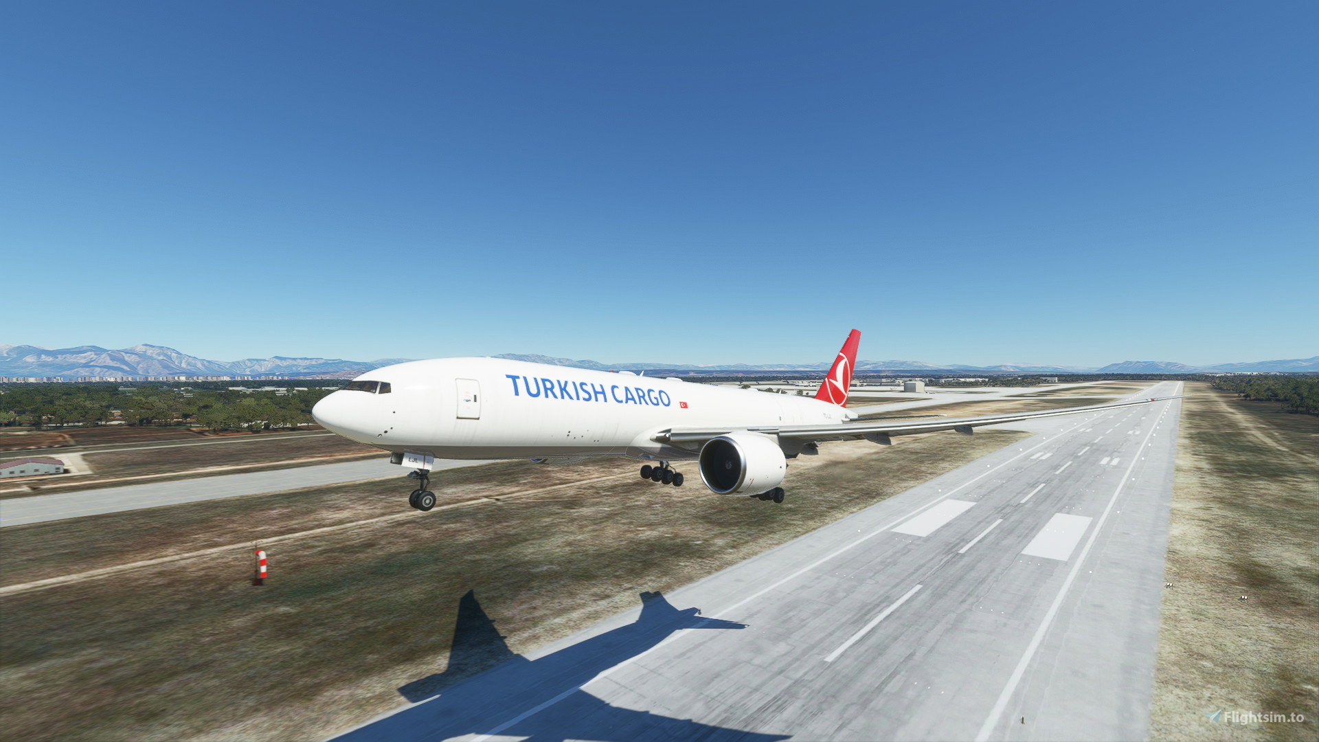 Captain Sim B777F White Livery For Microsoft Flight Simulator | MSFS