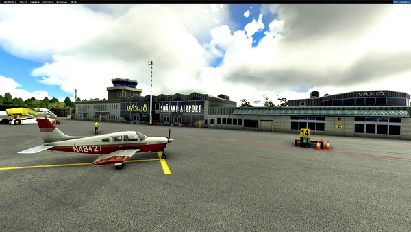 ESMX Växjö Kronoberg airport - for Microsoft Flight Simulator