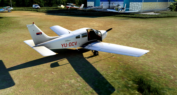 JF Piper Warrior II - YU-DCV Serbia - for Microsoft Flight Simulator