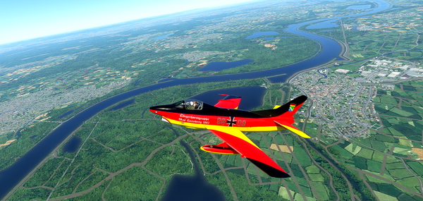 SSW_Fiat G 91 R1 GAF99+08 - for Microsoft Flight Simulator