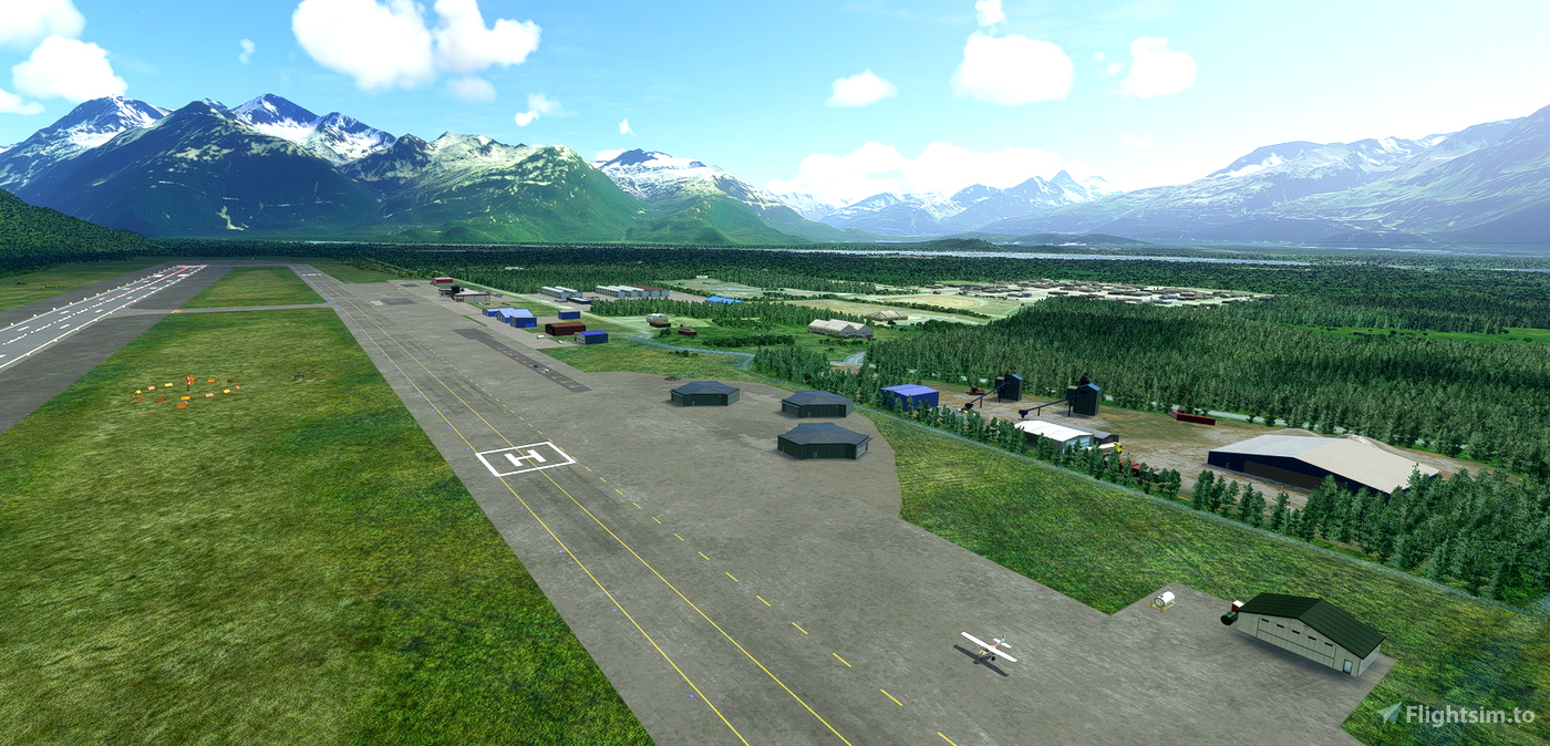 PAVD, Valdez Pioneer Field, Alaska for Microsoft Flight Simulator MSFS