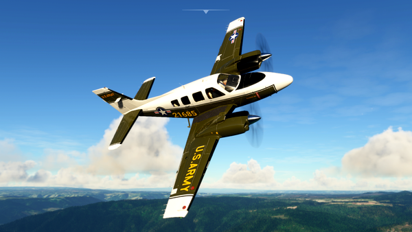 Beechcraft Baron G58, T-42 Cochise - for Microsoft Flight Simulator