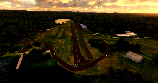 12N - Aeroflex–Andover Airport - for Microsoft Flight Simulator