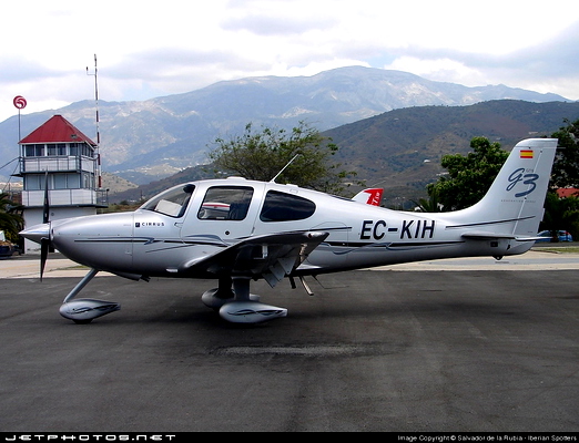 2007 Cirrus SR22-GTS G3 with Spanish registration EC-KIH. V1.2 - for Microsoft Flight Simulator