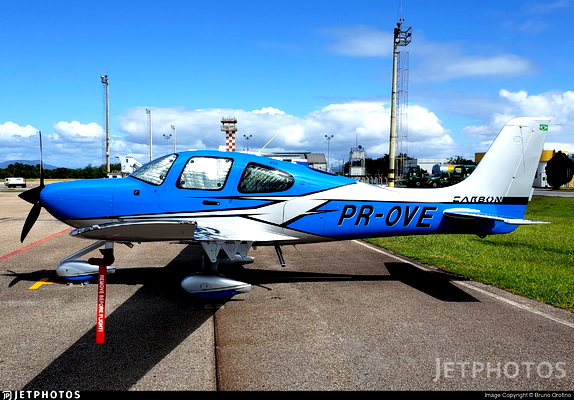 2018 Cirrus SR22-G6 Turbo - Carbon Edition with Brazilian registration PR-OVE. V1.6 - for Microsoft Flight Simulator