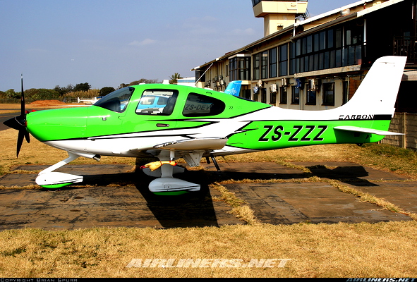2019 Cirrus SR22 G6 Turbo - Carbon Edition with South African registration ZS-ZZZ. V1.3 - for Microsoft Flight Simulator