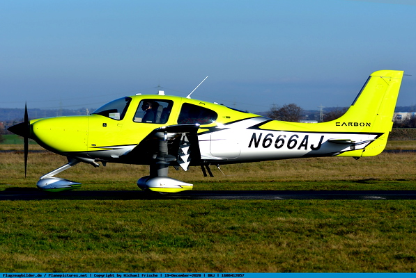 2020 Cirrus SR22-G6 Turbo - Carbon Edition with US registration N666AJ. V1.5 - for Microsoft Flight Simulator