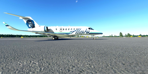 Alaska Airlines Retro Livery Longitude - for Microsoft Flight Simulator