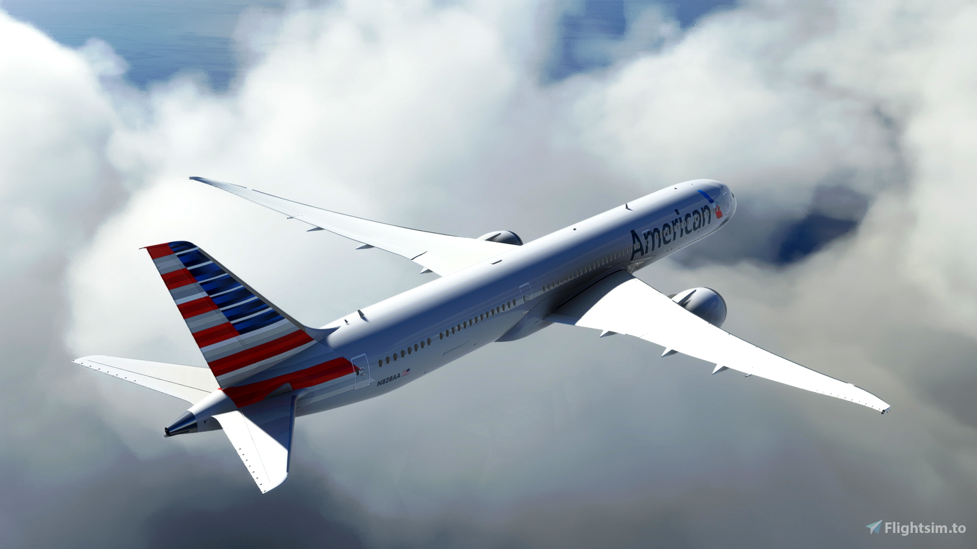 B787 American Airlines 8K ultra for Microsoft Flight Simulator | MSFS