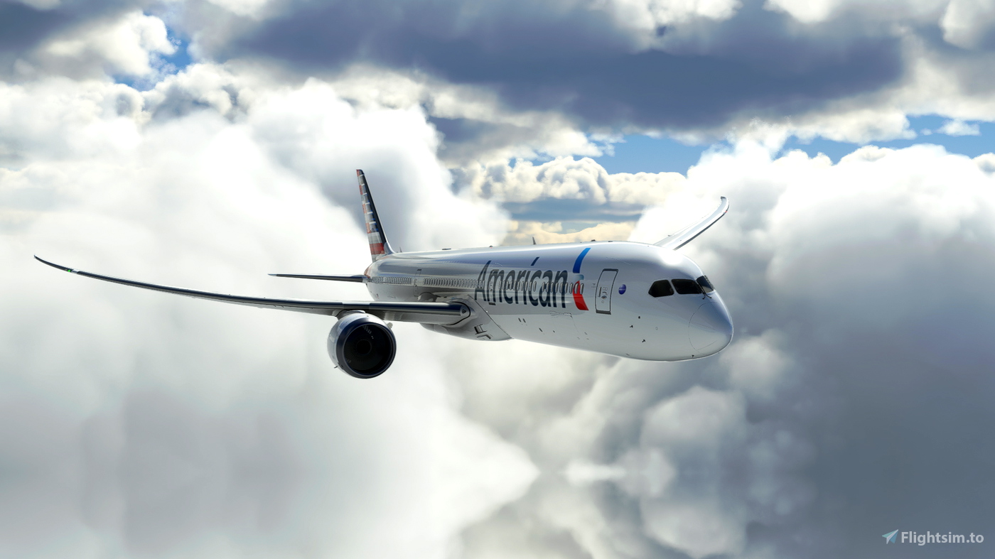 B787 American Airlines 8K ultra for Microsoft Flight Simulator | MSFS