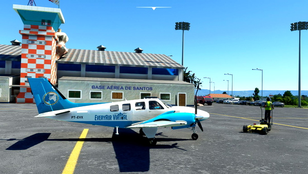 Beech G58 Baron Everyair Virtual Airlines - for Microsoft Flight Simulator