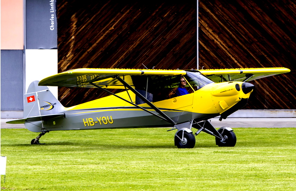 Cub Crafters Carbon-Cub EX with Swiss registration HB-YOU in Summer and Winter versions. - for Microsoft Flight Simulator