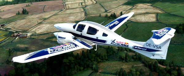 Diamond DA62 Red Bull - for Microsoft Flight Simulator