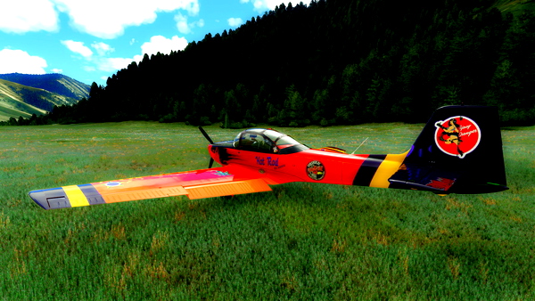 Focke-Wulf Piaggio P.149 - Livery "HotRod" - for Microsoft Flight Simulator