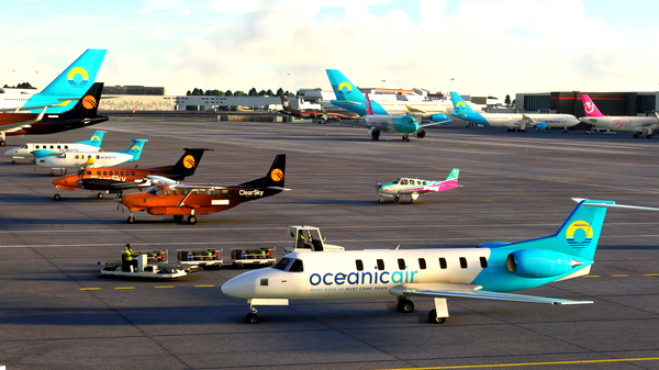 The Skypark - Generic AI Livery Pack - Oceanic Air - for Microsoft Flight Simulator