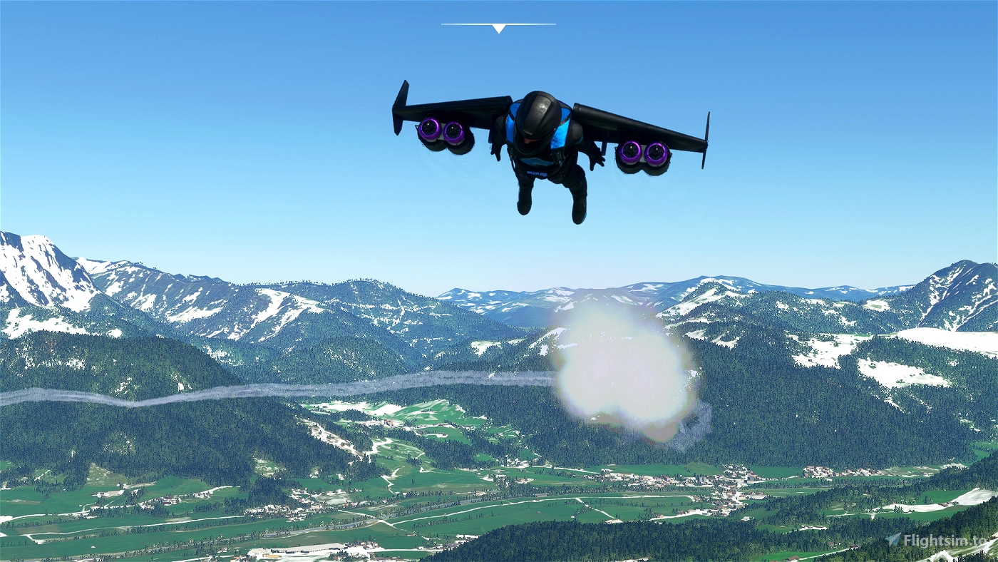 Jetpack JW1 SkyTraveler pour Microsoft Flight Simulator