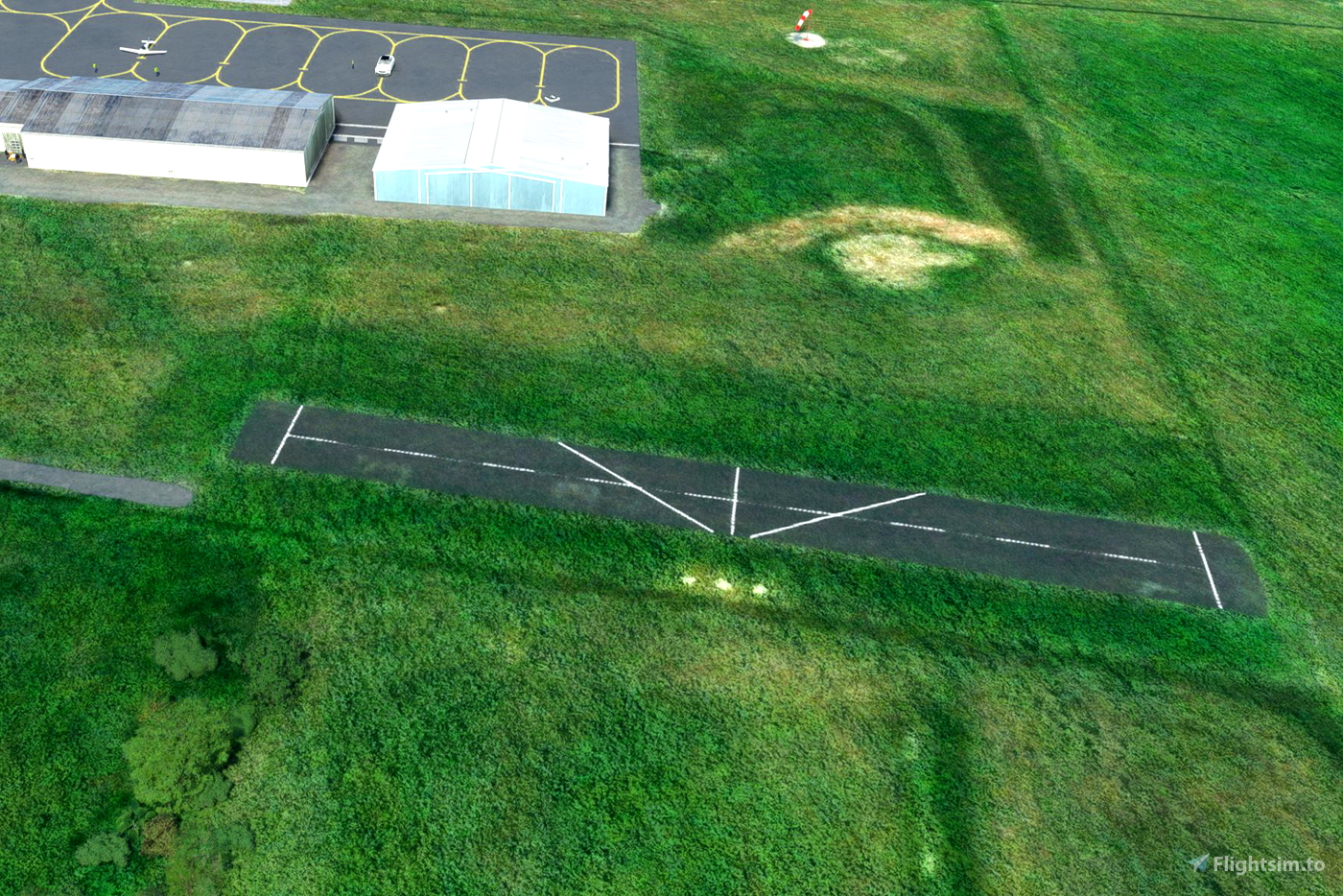 LFDM Marmande Virazeil Airport (Aérodrome de carpète) for Microsoft