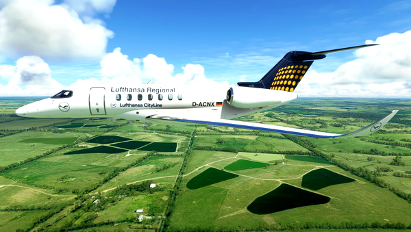 Lufthansa Regional Cessna Longitude - for Microsoft Flight Simulator