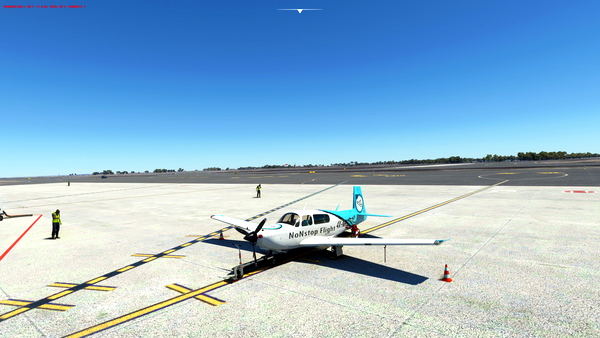 mooney m20r nonstop flight livery - for Microsoft Flight Simulator