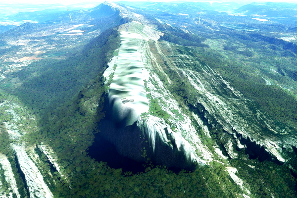 Montagne de Sainte Baume - for Microsoft Flight Simulator
