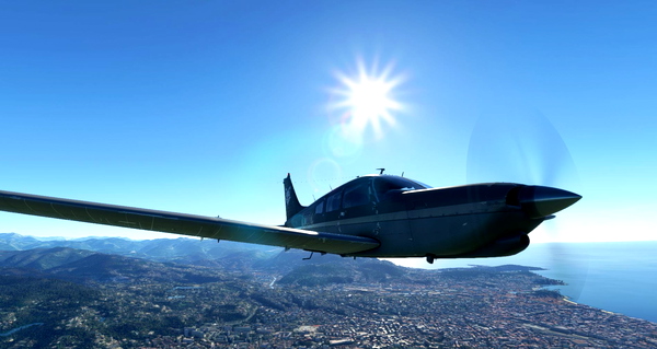 Un-Official Transportes Coyote PA28 Turbo Arrow III for The SkyPark. - for Microsoft Flight Simulator