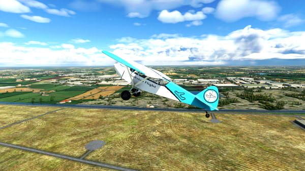 zlin savage cub nonstop flight livery - for Microsoft Flight Simulator