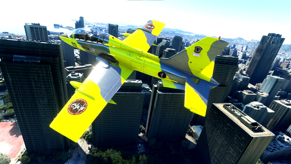 Aermacchi MB-339PAN SimGameIt Bare Metal Camo - for Microsoft Flight Simulator