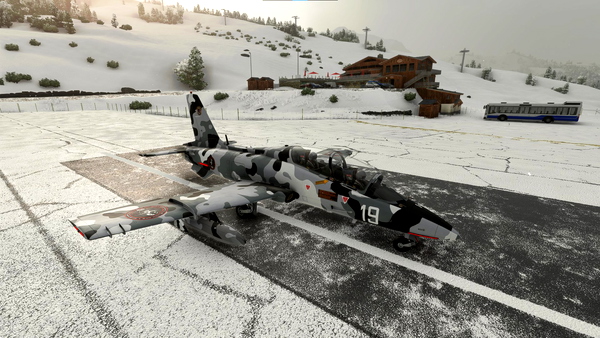 Aermacchi MB-339PAN SimGameIt Urban/Snow Camo - for Microsoft Flight Simulator