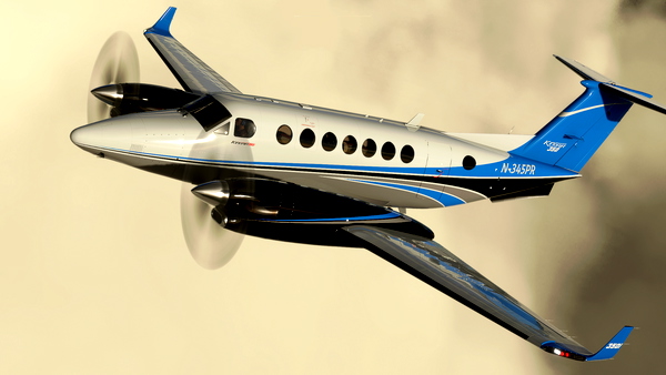 Asobo_King Air_N-345PR - for Microsoft Flight Simulator