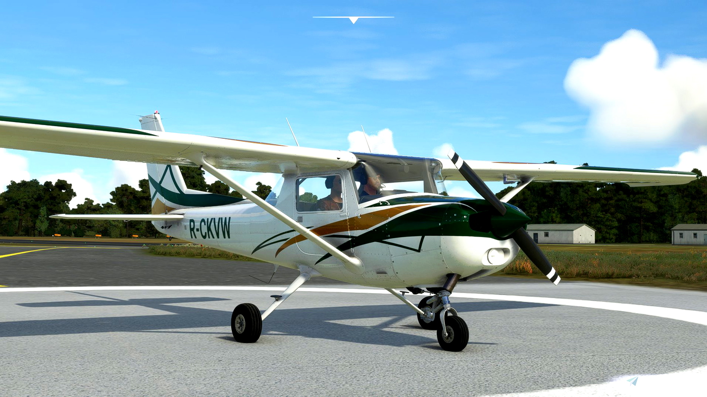 Cessna 152 Green & Gold (JPL Enhancement Mod Compatible) for Microsoft ...