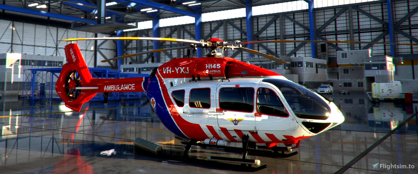 H145 Ambulance Victoria (Australia) Updated for HEMS add-on for ...