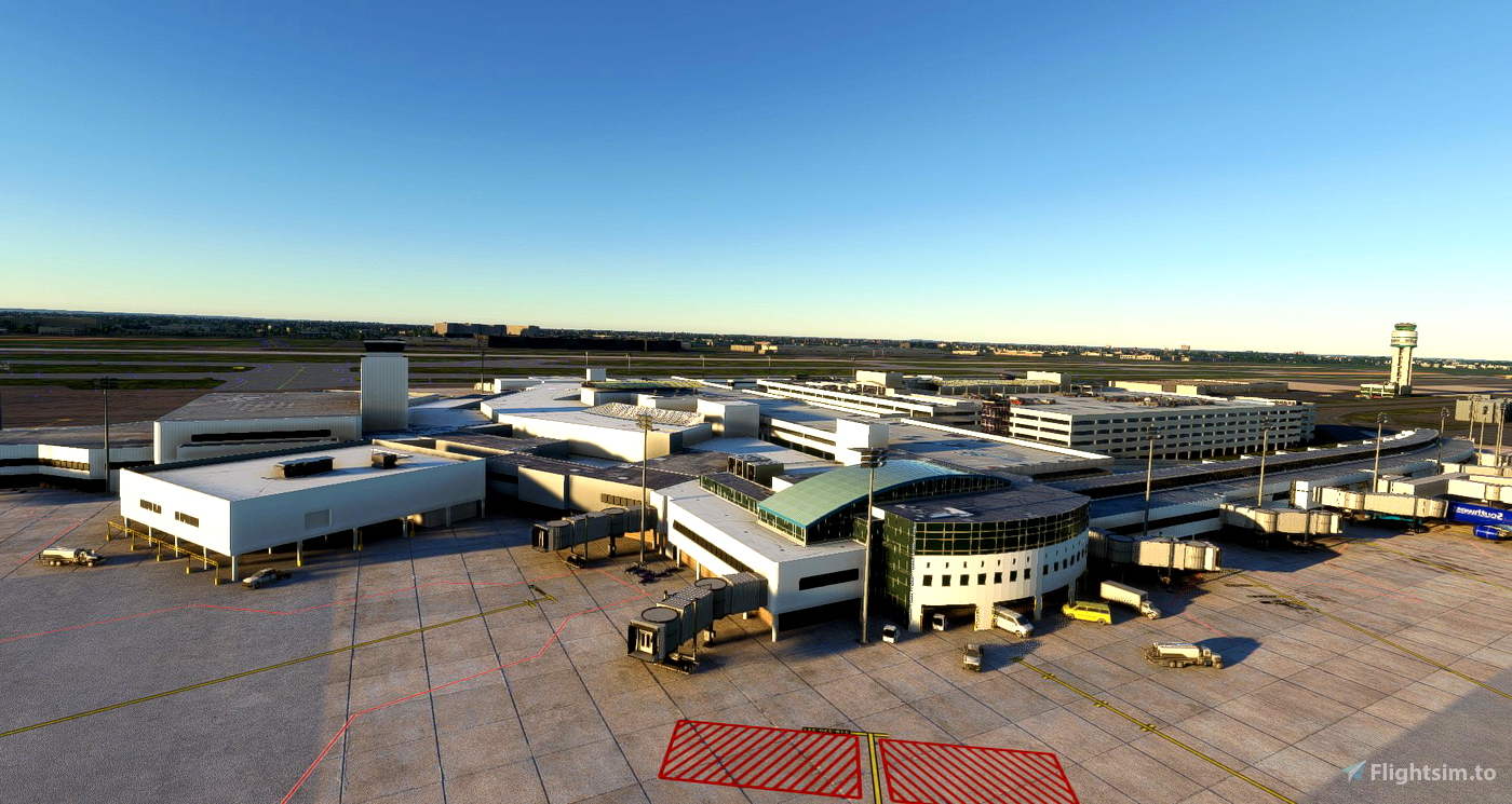 KCMH - John Glenn International Airport V3.6 for Microsoft Flight ...