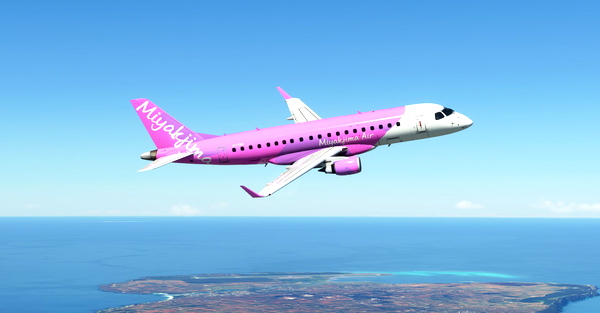Miyakjima Air Embraer 175 (Virtuacol) - for Microsoft Flight Simulator