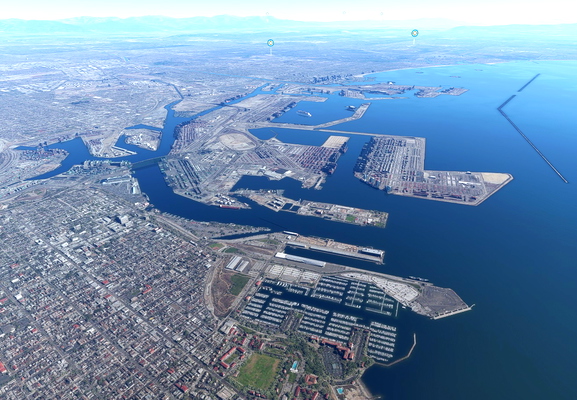 Water fix - Los Angeles County, California, USA - for Microsoft Flight Simulator