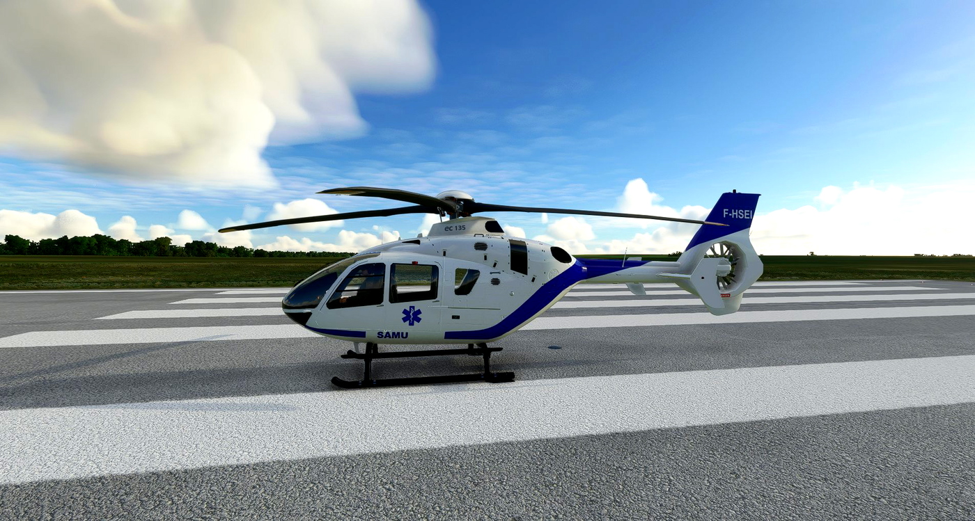 Airbus H135 - SAMU 64 - 10/2021 Для Microsoft Flight Simulator | MSFS