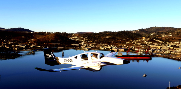 Asobo Diamond DA62 Livery Air Greece - for Microsoft Flight Simulator