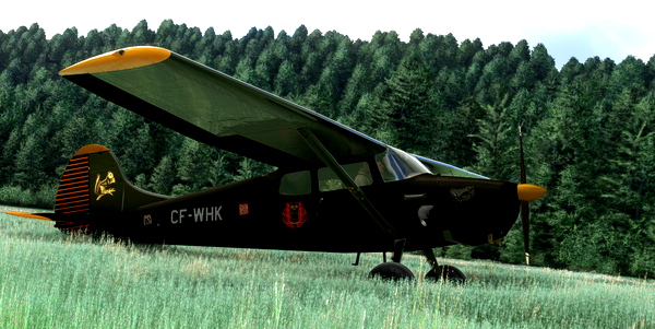 Cessna Carenado C170B Brown CF-TCK - for Microsoft Flight Simulator