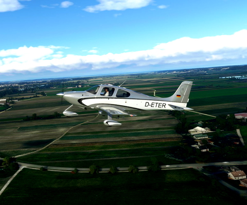 Cirrus SR22 D-ETER - for Microsoft Flight Simulator