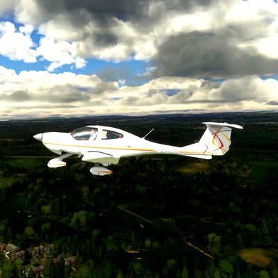 DA40 TDi G-LWLW - for Microsoft Flight Simulator