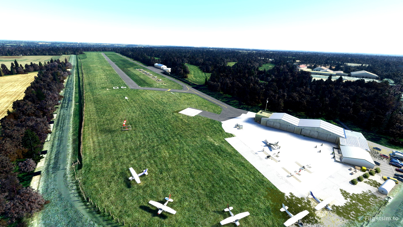 Earls Colne Airfield EGSR for Microsoft Flight Simulator MSFS