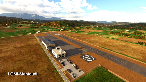 EVIA island fictional airports - for Microsoft Flight Simulator