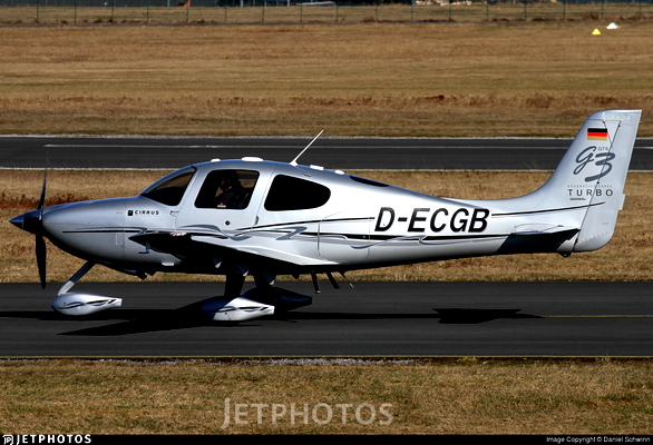 German Registered Cirrus SR22-GTS Turbo D-ECGB. - for Microsoft Flight Simulator
