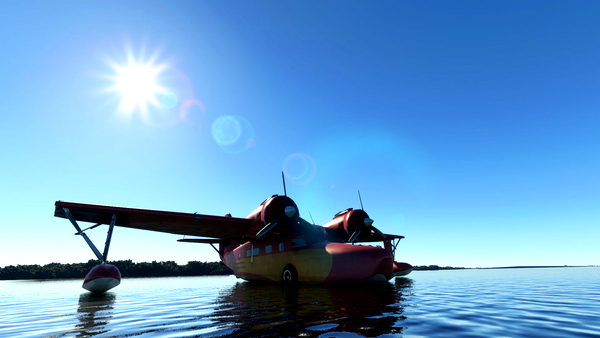 Grumman Goose "Sun Chaser" from Ducktales (2017) - for Microsoft Flight Simulator