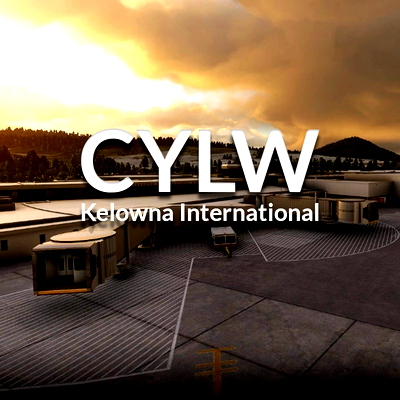 Kelowna International Airport CYLW - for Microsoft Flight Simulator