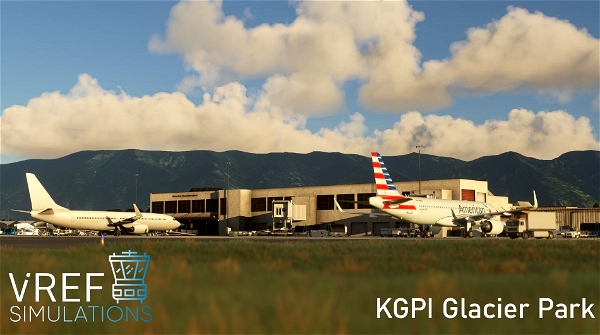 KGPI Glacier Park International Airport Microsoft Flight Simulator