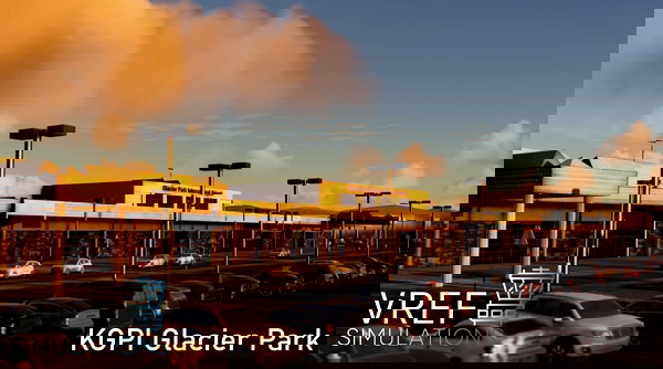 KGPI Glacier Park International Airport Microsoft Flight Simulator