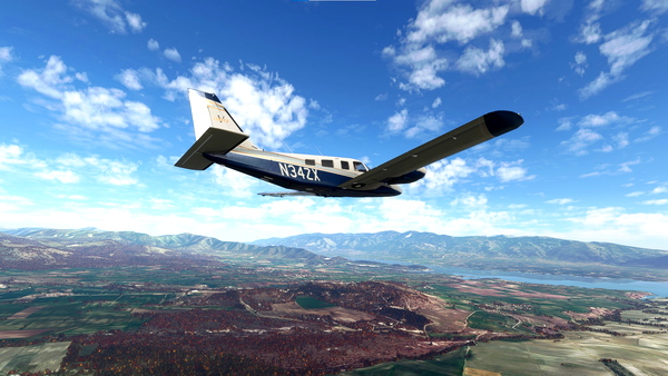 Livery-Piper PA34 Seneca V-N34ZX (requested) - for Microsoft Flight Simulator