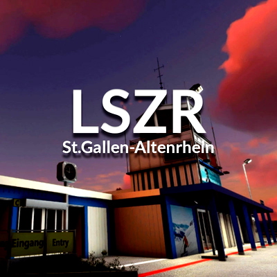 LSZR St.Gallen-Altenrhein Airport - for Microsoft Flight Simulator