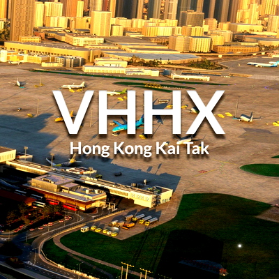 VHHX - Hong Kong Kai Tak - 1998 - for Microsoft Flight Simulator