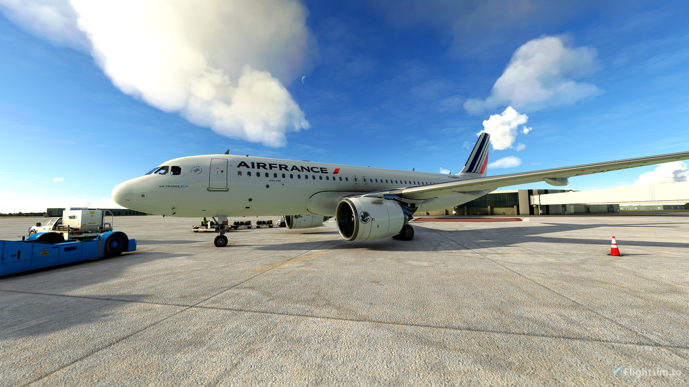 AIR FRANCE MESH LIVERY FOR FLYBYWIRE A32NX pour Microsoft Flight ...